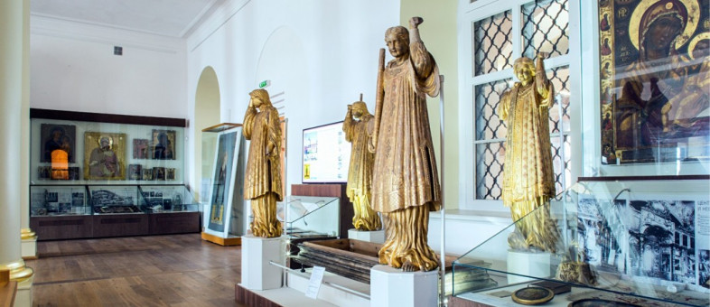 Экспозиция 3 зала Трапезной палаты